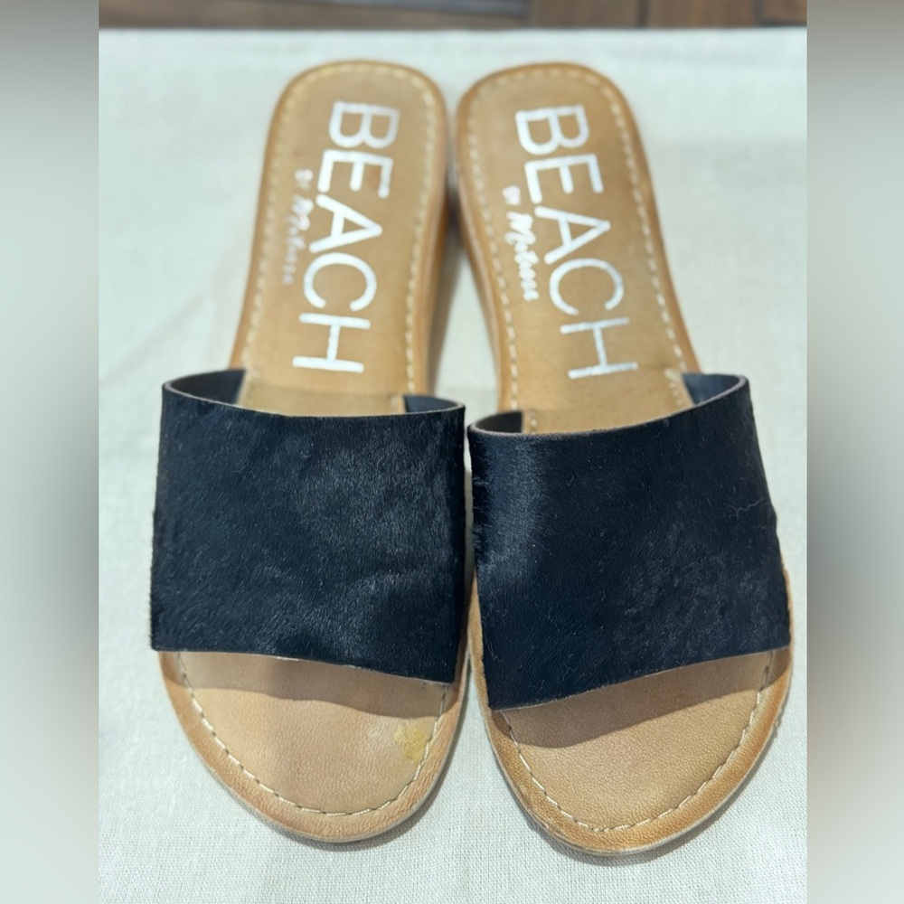 Beach by Matisse black sandal. Size 7